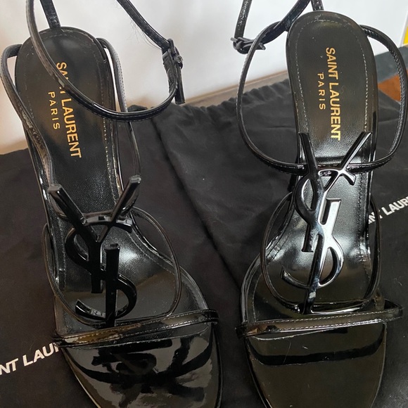 Yves Saint Laurent Shoes - 💸 SOLD 💸 YSL Cassandra Strappy Heel Sandal Pumps